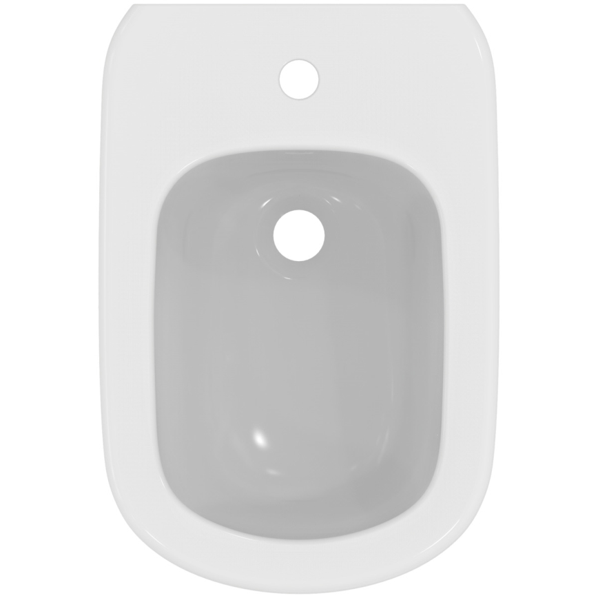 Ideal Standard T457001 - Wandhängendes Bidet TESI Keramik/Weiß