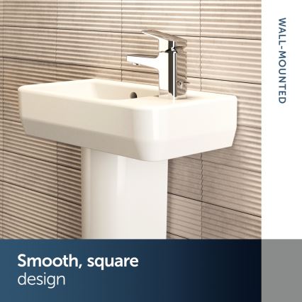 Ideal Standard T458601 - Wandhängendes Waschbecken I.LIFE S 45x25 cm Keramik/weiß