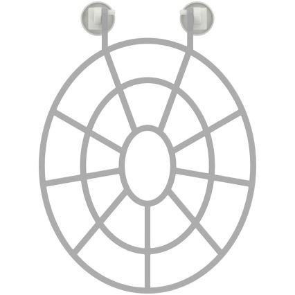 Ideal Standard VV612000 - Kunststoffgitter für Ausgussbecken 34 x 40,2 cm, grau