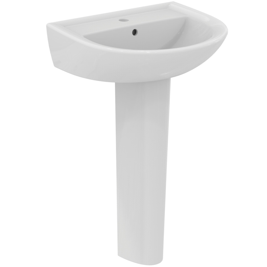 Ideal Standard W332601 - Wandwaschbecken EUROVIT 55 x 46 cm Keramik/weiß