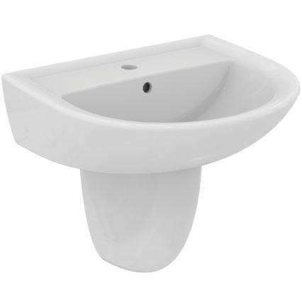 Ideal Standard W332601 - Wandwaschbecken EUROVIT 55 x 46 cm Keramik/weiß