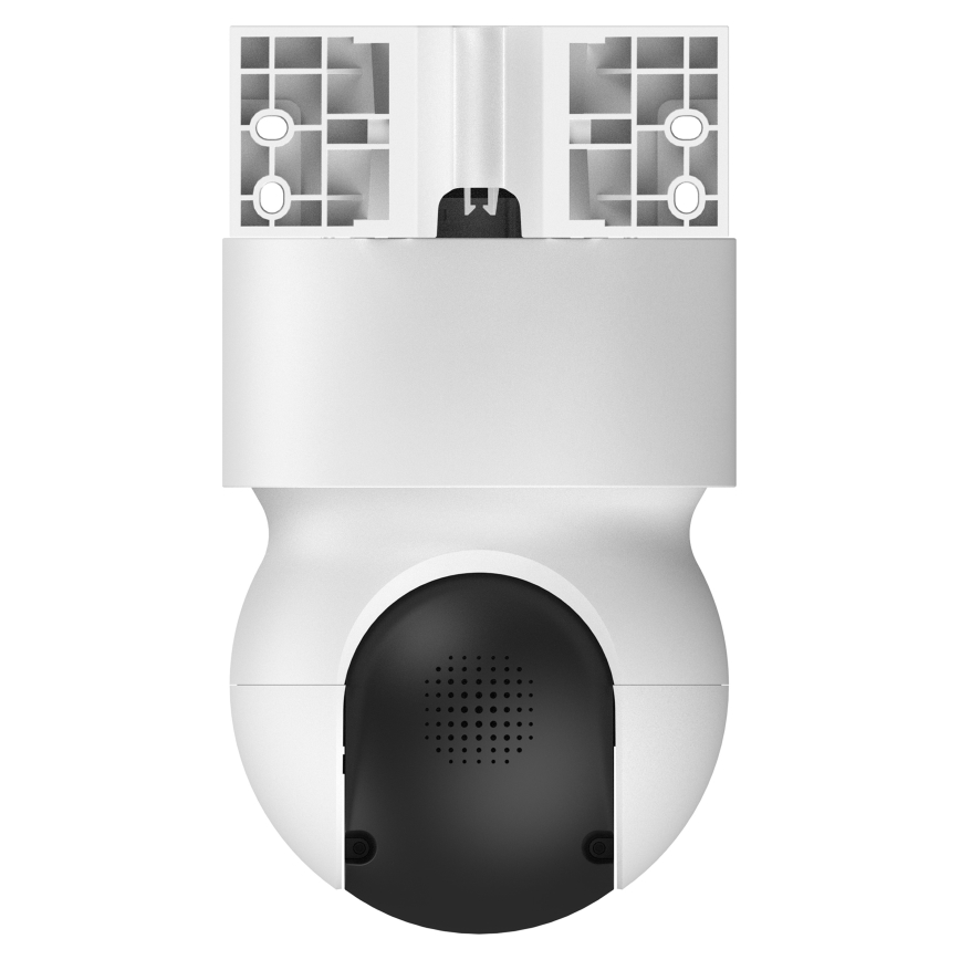 Intelligente Außenkamera mit Bewegungssensor, 2K-Auflösung, 12 V, IP65, Wi-Fi, Tuya, weiß