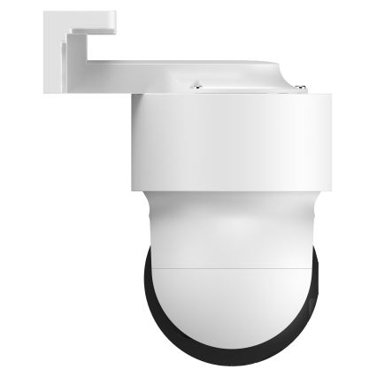 Intelligente Außenkamera mit Bewegungssensor, 2K-Auflösung, 12 V, IP65, WLAN, weiß