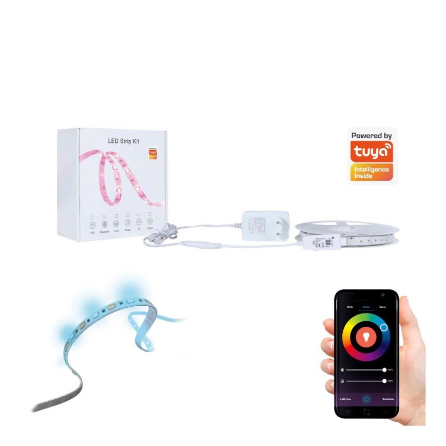 Immax 07722L - LED-RGB-Streifen NEO LITE SMART 5m LED/24W/230V