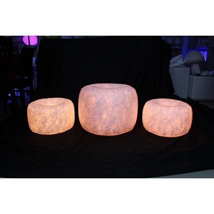 LED aufblasbarer Hocker mit Fernbedienung LED/5V/50cm