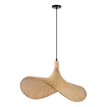 Immax 08289L - Hängeleuchte SOMBRERO 1xE27/40W/230V d 70 cm Rattan