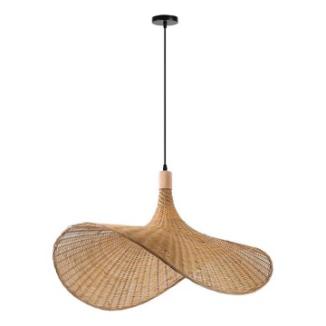 Immax 08290L - Hängeleuchte SOMBRERO 1xE27/40W/230V d 80 cm Rattan