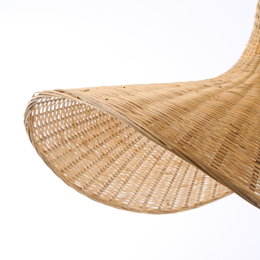 Immax 08290L - Hängeleuchte SOMBRERO 1xE27/40W/230V d 80 cm Rattan
