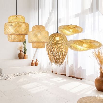 Deckenleuchte BOHO HILO, 1x E27/40W/230V, Ø 80 cm