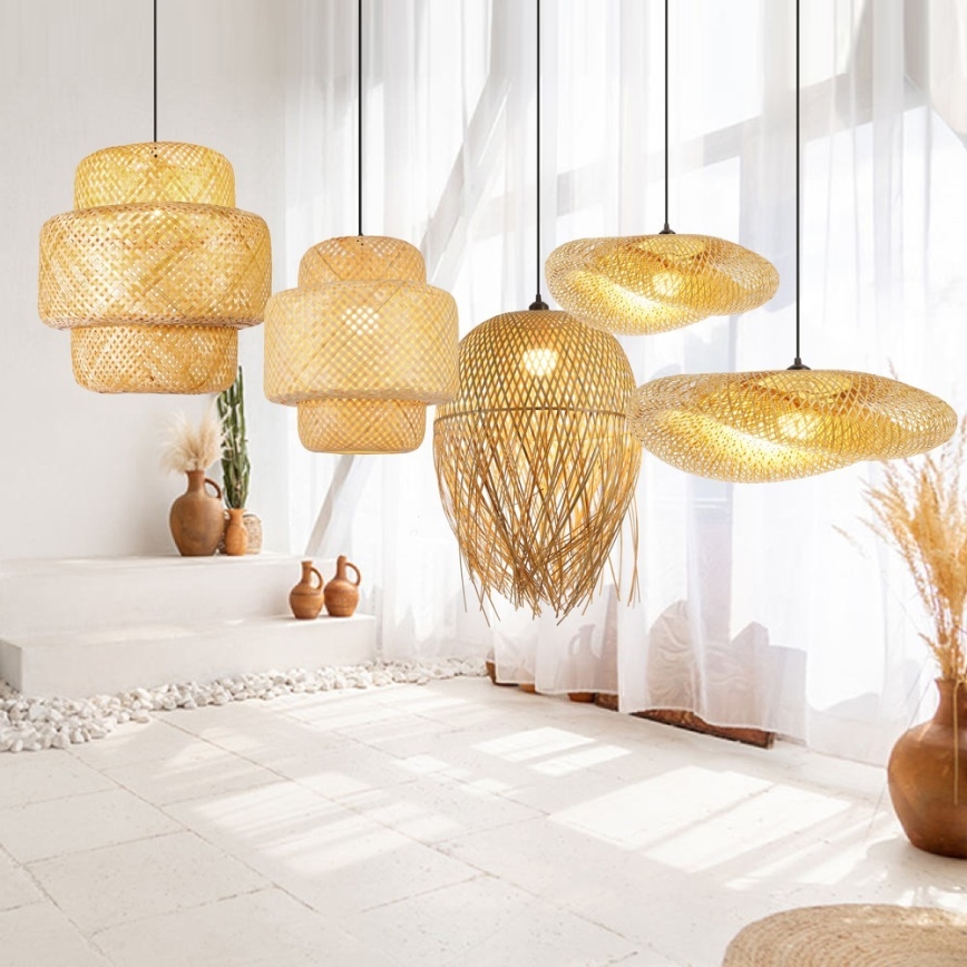 Deckenleuchte BOHO HILO, 1x E27/40W/230V, Ø 80 cm