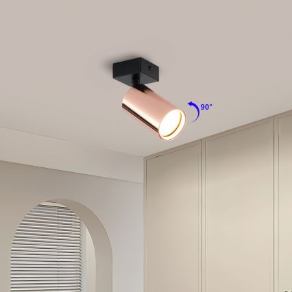 Spotleuchte PUNTO 1xGU10/9W/230V Roségold