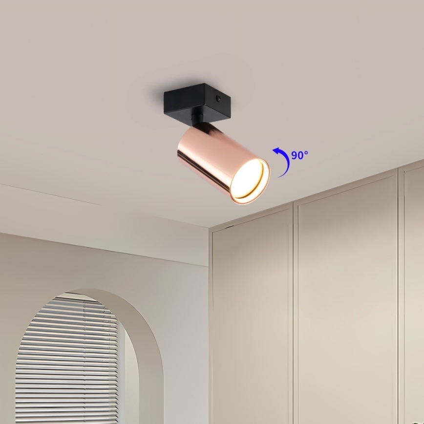 Spotleuchte PUNTO 1xGU10/9W/230V Roségold