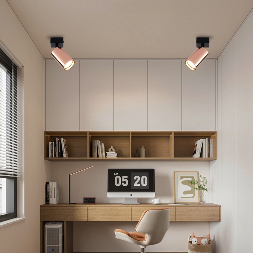 Spotleuchte PUNTO 1xGU10/9W/230V Roségold