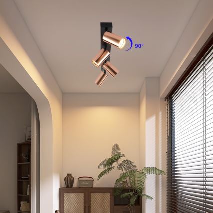 Spotleuchte PUNTO 4xGU10/9W/230V Roségold