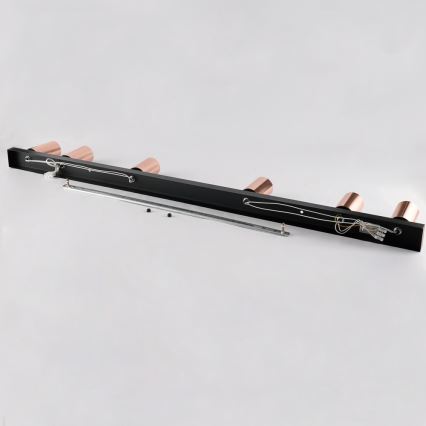 Deckenstrahler PUNTO 6xGU10/9W/230V Roségold