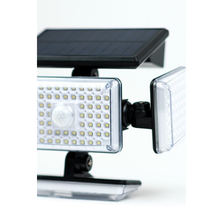 LED-Solarwandleuchte mit Sensor LED/5W/5,5V IP65 2400 mAh