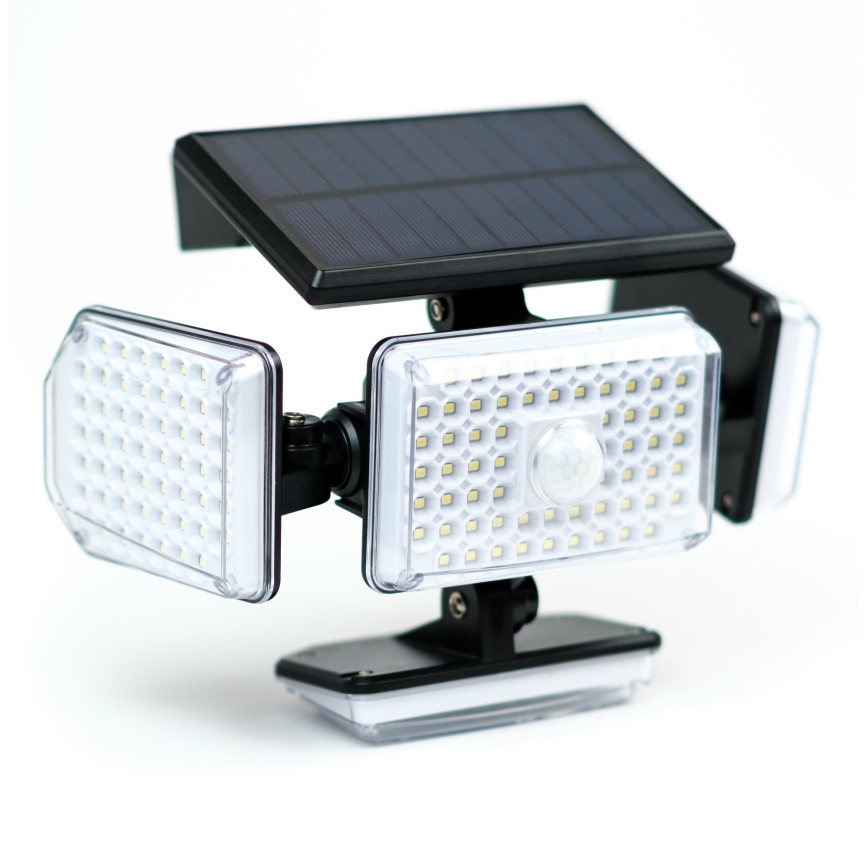 LED-Solarwandleuchte mit Sensor LED/5W/5,5V IP65 2400 mAh