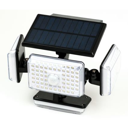 LED-Solarwandleuchte mit Sensor LED/5W/5,5V IP65 2400 mAh