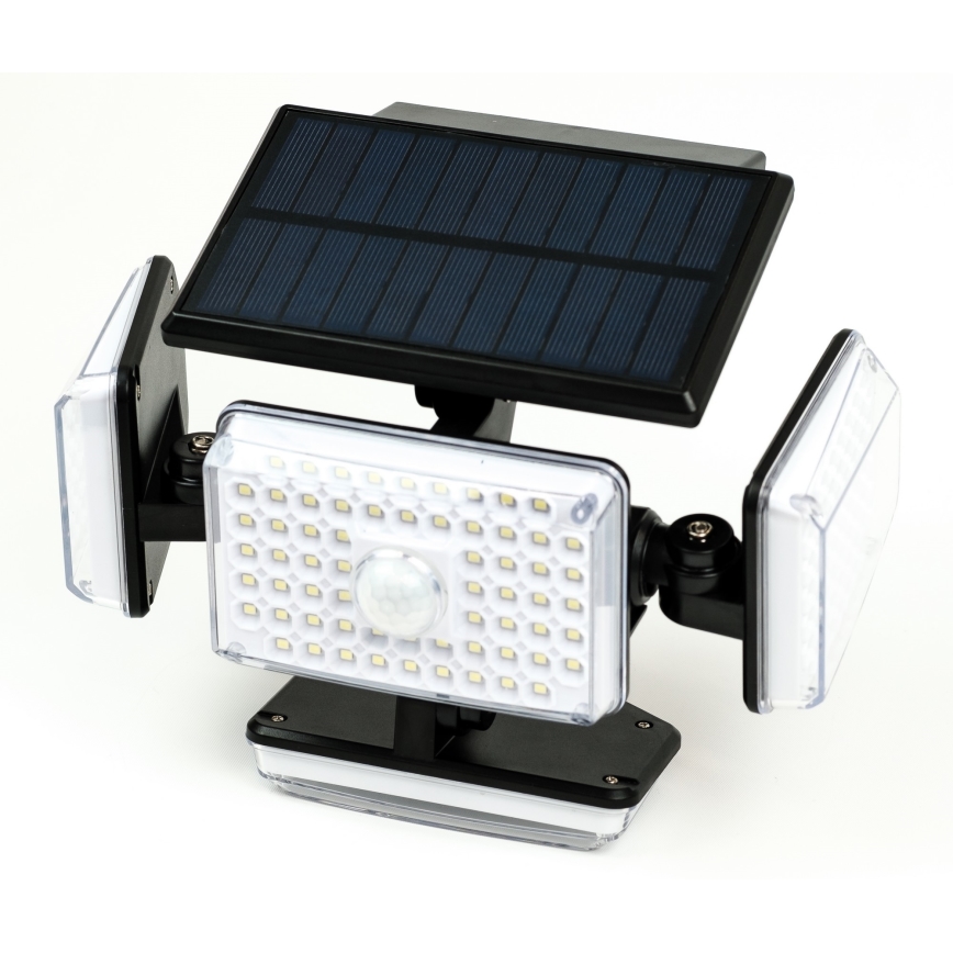 LED-Solarwandleuchte mit Sensor LED/5W/5,5V IP65 2400 mAh