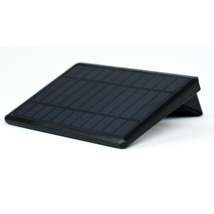 LED-Solarwandleuchte mit Sensor LED/2,6W/5,5V IP65 schwarz