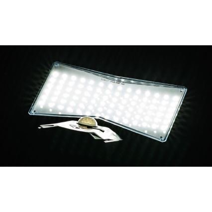 LED-Solarwandleuchte mit Sensor LED/2,6W/5,5V IP65 schwarz