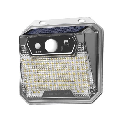 LED-Solarwandleuchte mit Sensor LED/3W/5,5V IP65