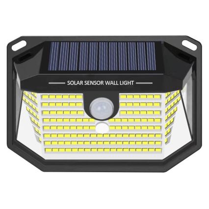 LED-Solarwandleuchte mit Sensor LED/4W/5,5V IP65