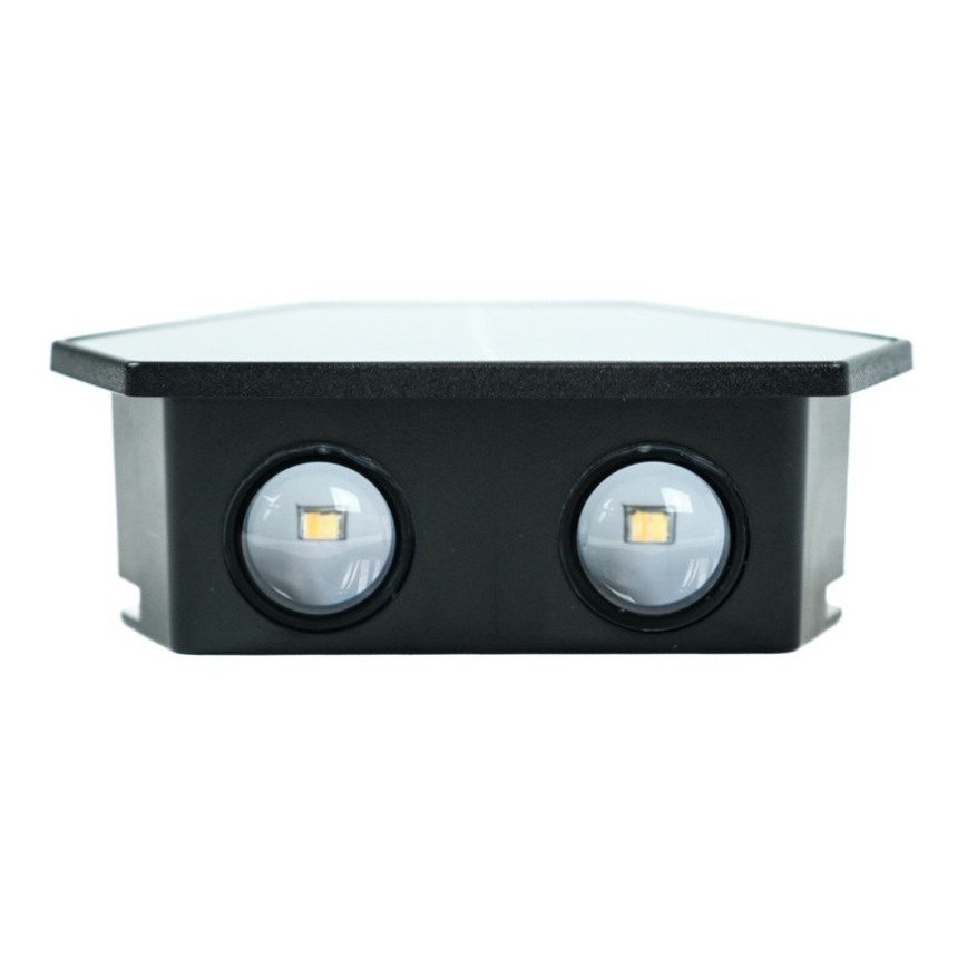 LED-Solarwandleuchte mit Sensor LED/2W/5V IP54 1300 mAh