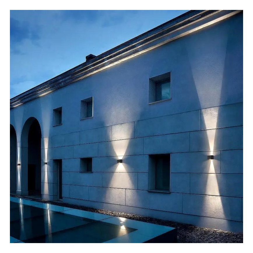 LED-Solarwandleuchte mit Sensor LED/2W/5V IP54 1300 mAh