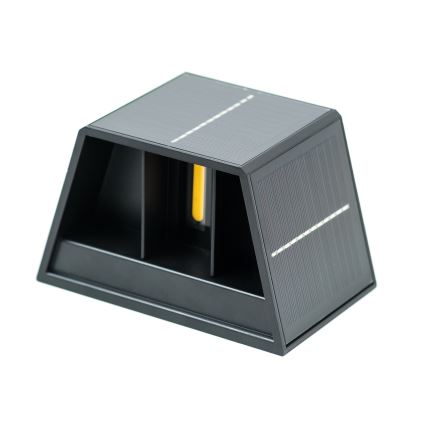 LED-Solarwandleuchte mit Sensor LED/2W/5V IP54 1300 mAh