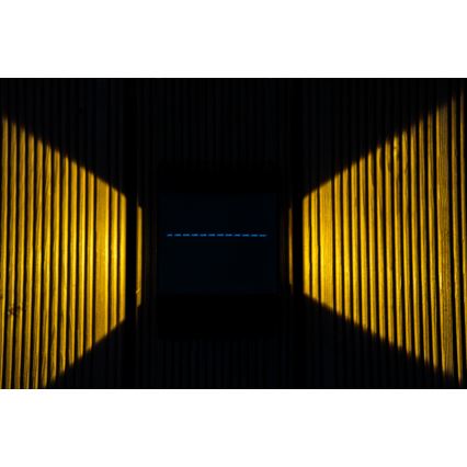 LED-Solarwandleuchte mit Sensor LED/2W/5V IP54 1300 mAh