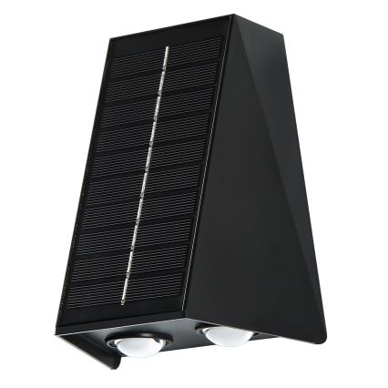 LED-Solarwandleuchte mit Sensor LED/2W/5V IP54 1300 mAh