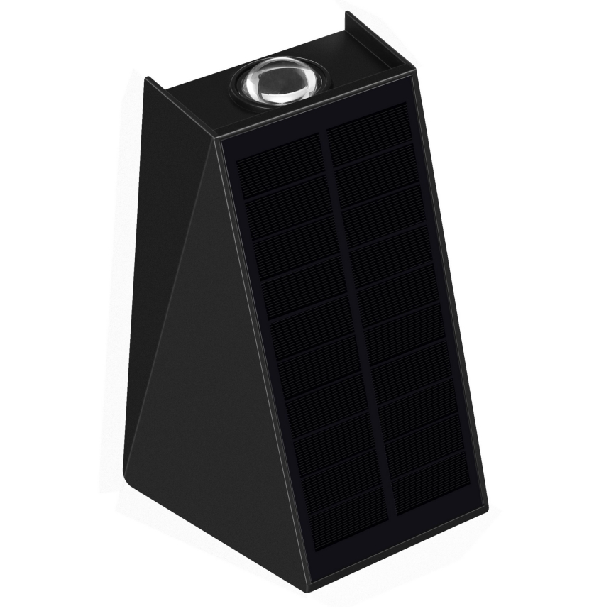 LED-Solarwandleuchte mit Sensor LED/2W/5V IP54 1300 mAh