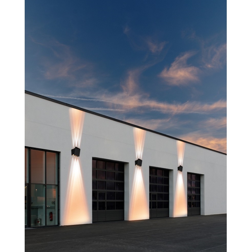 LED-Solarwandleuchte mit Sensor LED/2W/5V IP54