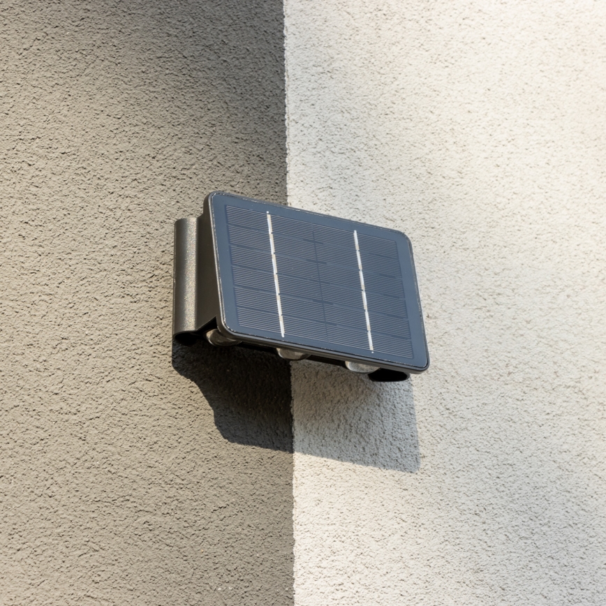 LED-Solarwandleuchte mit Sensor LED/2W/5V IP54