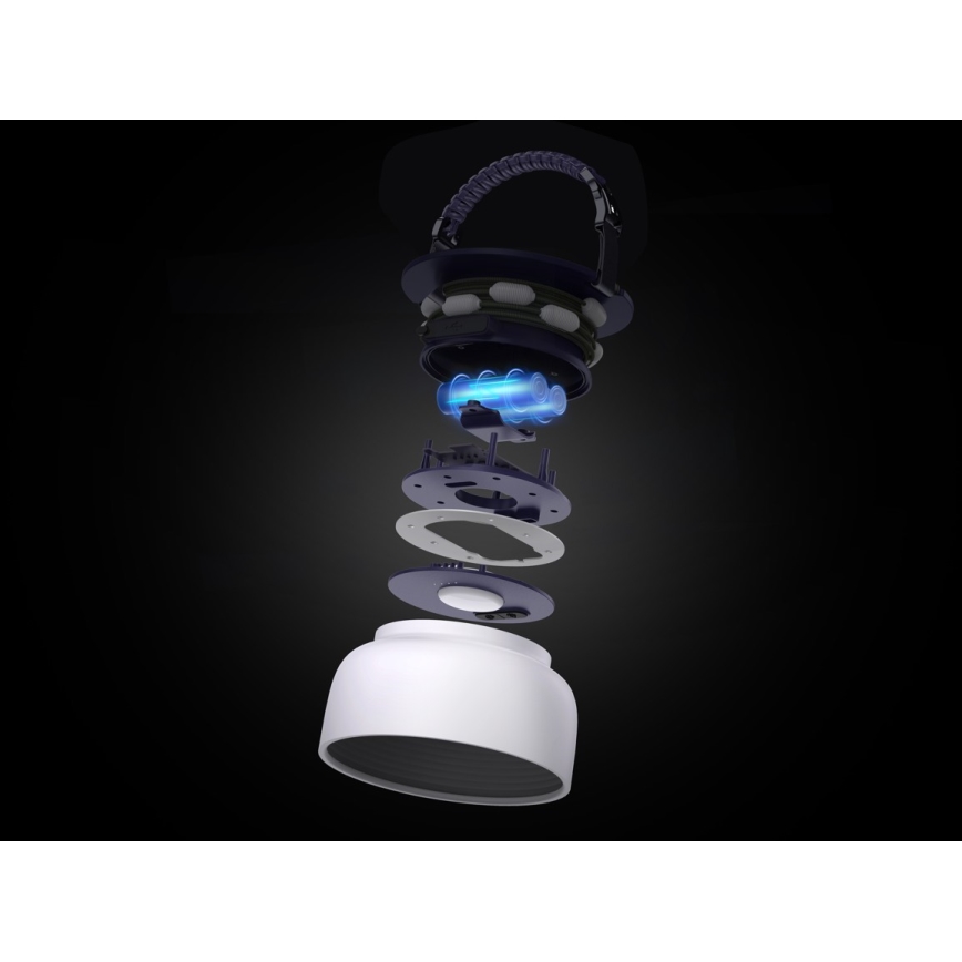 LED RGB Tragbare Solar-Ladlampe mit LED-Lichterkette LED/10W/5V 3600 mAh IP65 3600 mAh