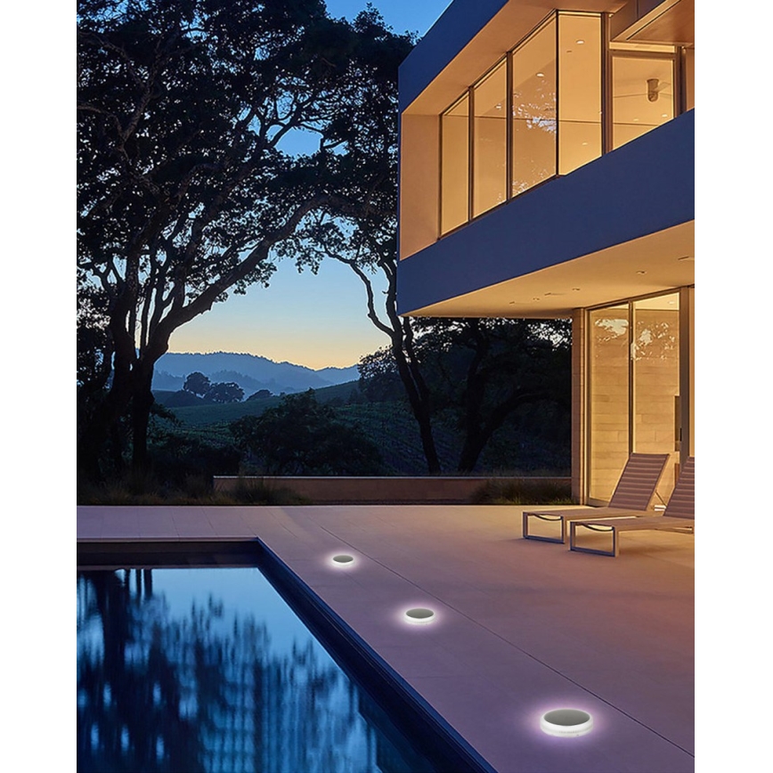 LED-Outdoor-Solarbeleuchtung mit Sensor LED/0,4W/3,2V IP54 500 mAh