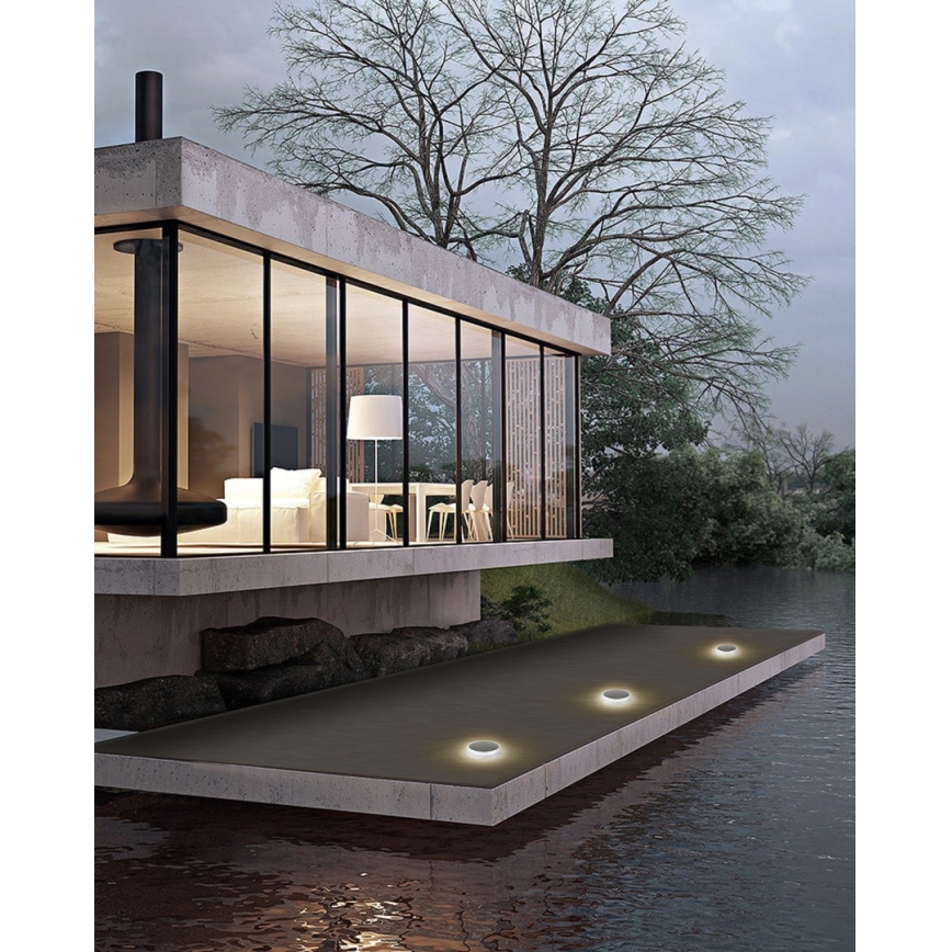 LED-Outdoor-Solarbeleuchtung mit Sensor LED/0,4W/3,2V IP54 500 mAh