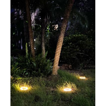 SET 4x LED-Outdoor-Solarbeleuchtung mit Sensor LED/0,048W/2V IP68