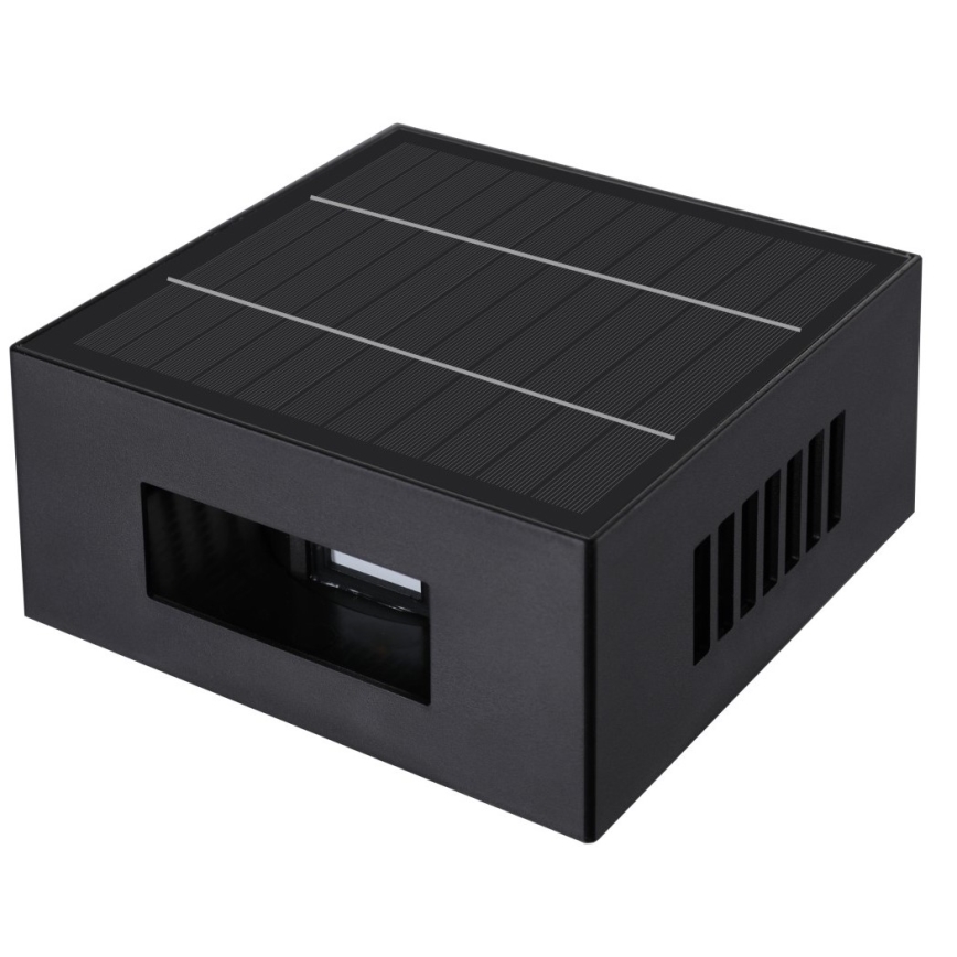 LED Solar-Wandleuchte LED/2W/3,7V 4000K IP44 1300 mAh