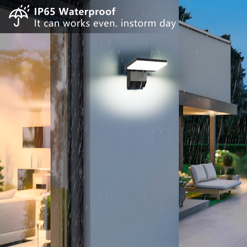LED-Außenwandleuchte MODERN LED/18W/230V IP65