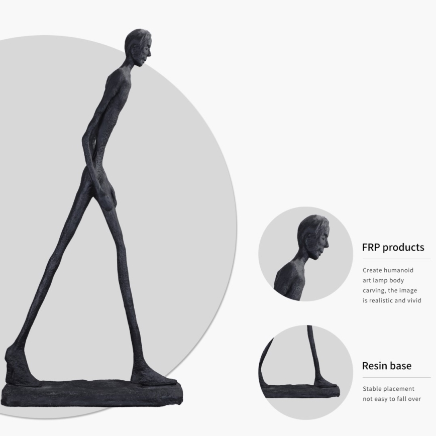 Dekorative Skulptur SILUETTE 210 cm (menschliche Figur)