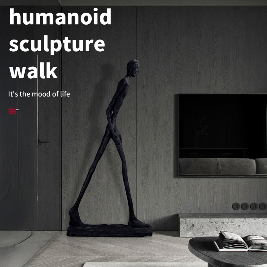 Dekorative Skulptur SILUETTE 210 cm (menschliche Figur)