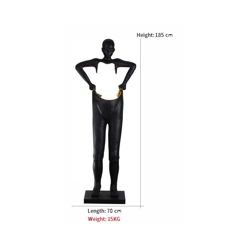 Stehleuchte SILUETTE 4xG9/10W/230V 185 cm Human Houdini