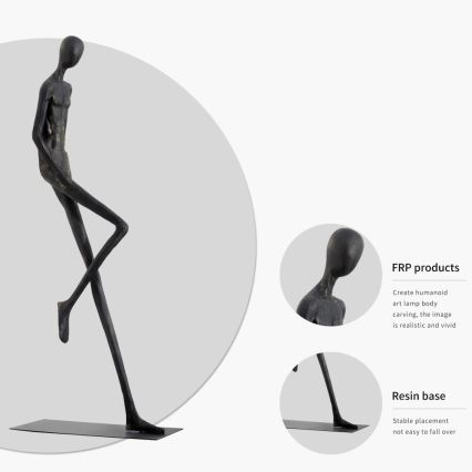 Dekorative Skulptur SILUETTE 178 cm Human Relax