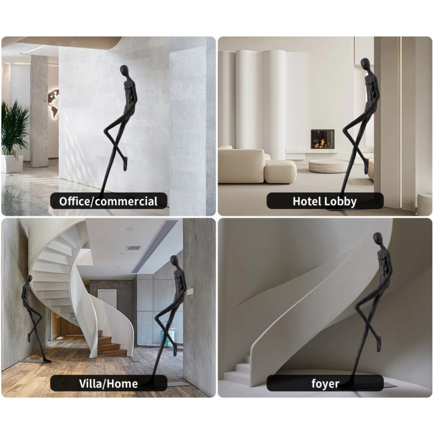 Dekorative Skulptur SILUETTE 178 cm Human Relax