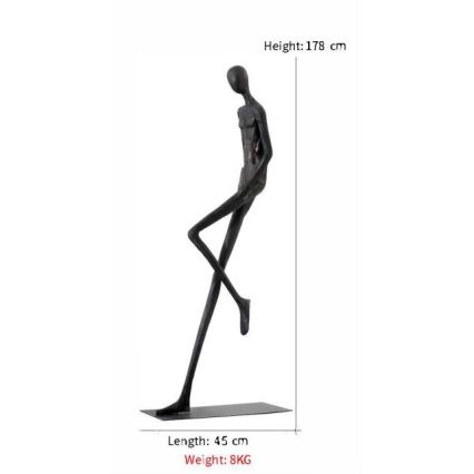 Dekorative Skulptur SILUETTE 178 cm Human Relax