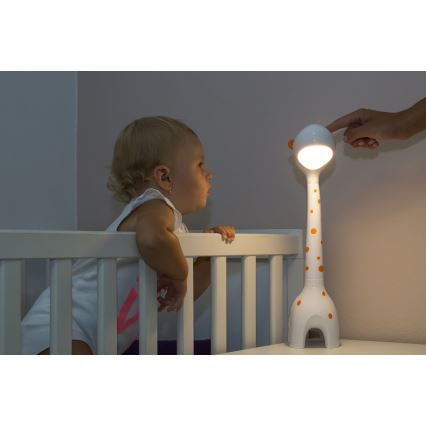 dimmbare LED Kindertischlampe 1xLED/6W/230V Giraffe