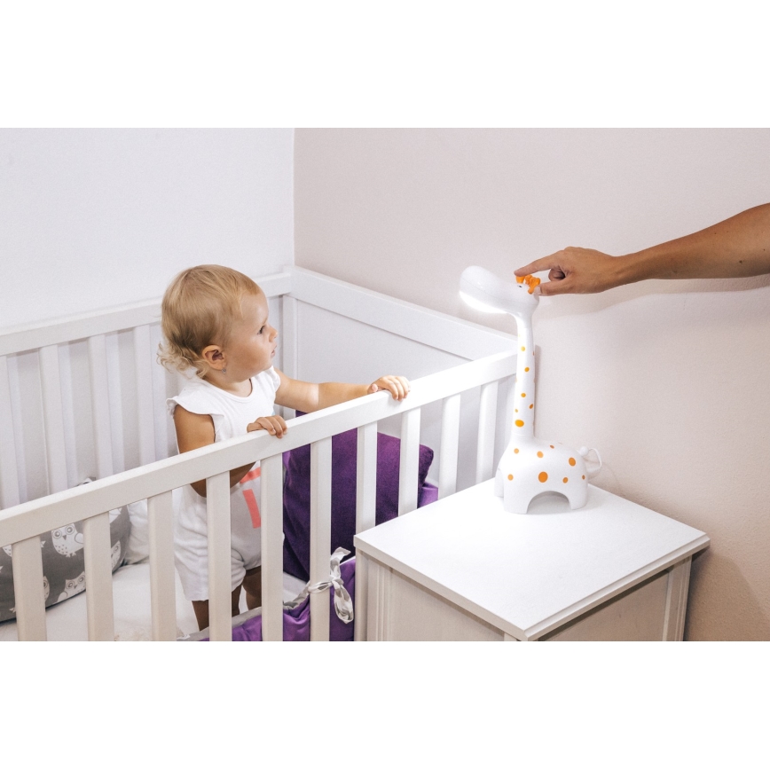 dimmbare LED Kindertischlampe 1xLED/6W/230V Giraffe