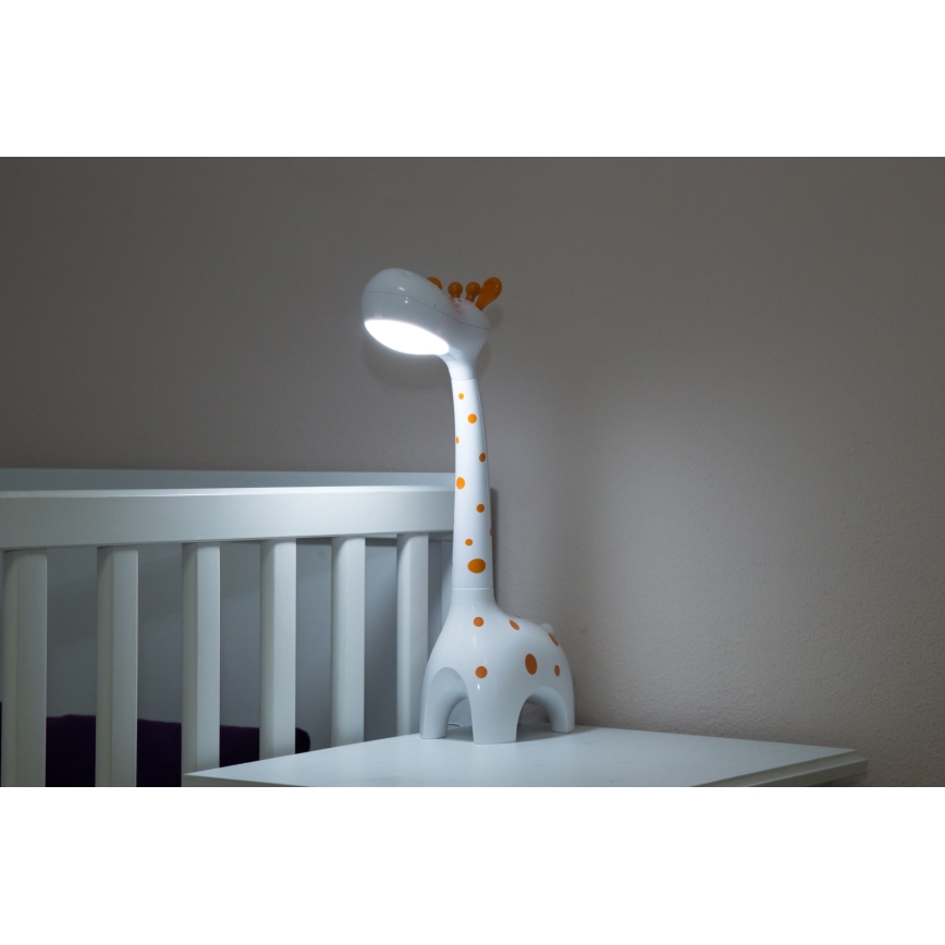 dimmbare LED Kindertischlampe 1xLED/6W/230V Giraffe